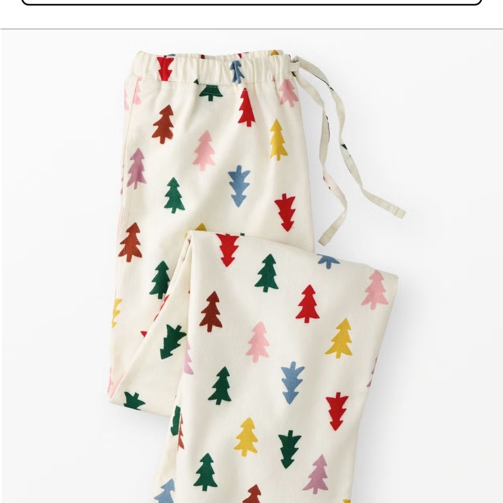 Hannah Anderson Colorful Tree Print Pajamas bottoms NWT